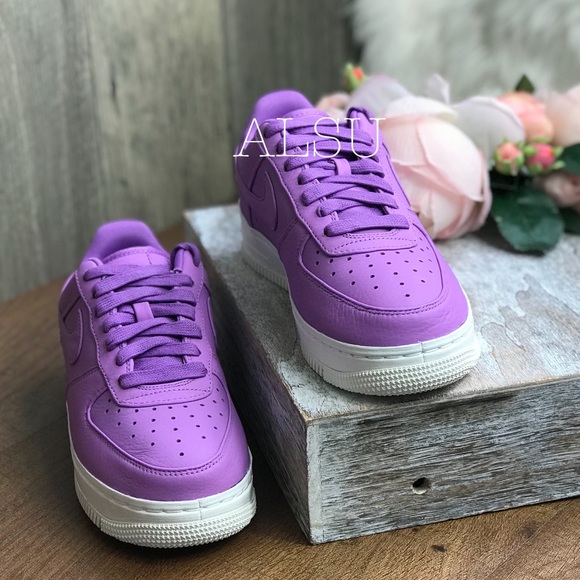 NikeLab Air Force 1 Low Purple Stardust W AUTHENT - Picture 2 of 8